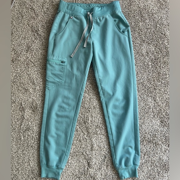 Figs Pants - Figs Limited Edition Aqua Joggers
